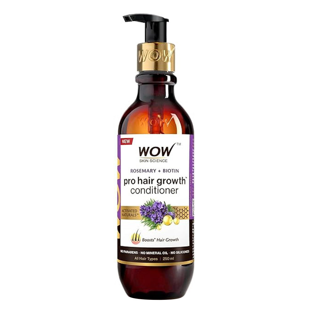 Wow Skin Science Rosemary and Biotin Hair Growth Conditioner 10.14Oz (250ml)